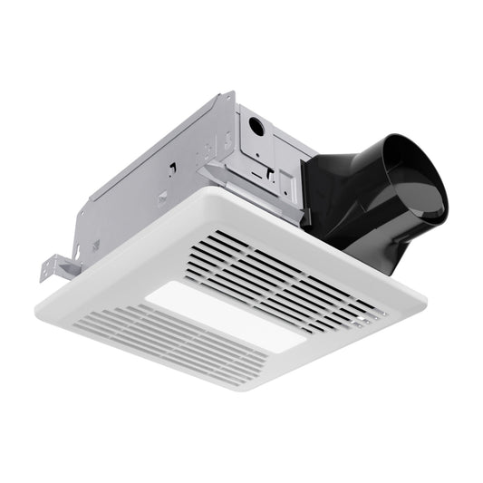 Spring Series 110 CFM Ceiling Mount Bathroom Exhaust Fan with Brilliant LED Light and ENERGY STAR in Soothing White