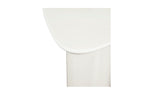 Eden Accent Table Ivory Lacquer
