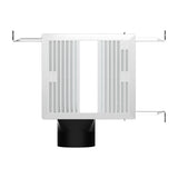 Ciarra Energy Star Bathroom Exhaust Fan with 11W LED Light – Quiet, Energy Efficient, Versatile Ventilation | CAEFL8