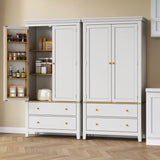 Wholesale 70'' Tall Kitchen Pantry Cabinet, Wood Cupboard