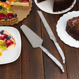 Connoisseur Laguiole Cake & Pie Server Set Pearl White