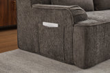 ZELAR 102" Chenille Right Chaise Sofa