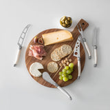 Laguiole 5-Piece Artisan Ivory-Colored Cheese Knife Set