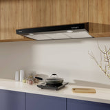 CIARRA 30 inch Insert Hood Under Cabinet Range Hood with 200 CFM Powerful Airflow & 3-Speed Fan, Quiet OperationCAB75905-OW