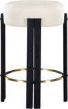 Harrison - Counter Stool With Black Legs