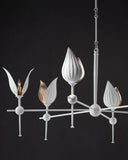 Peace Lily White Chandelier