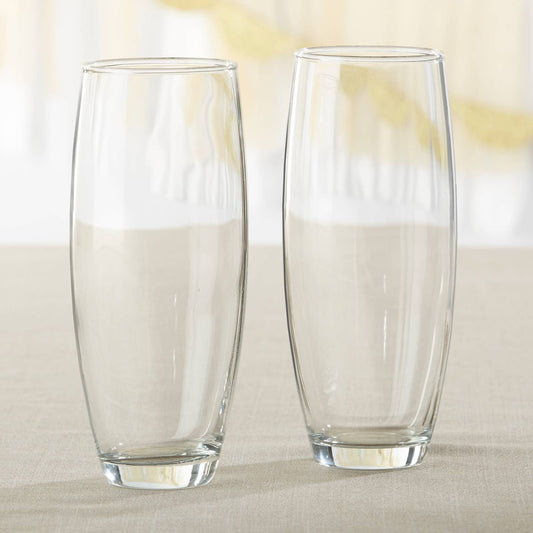 9 oz Stemless Champagne Glasses Set of 12