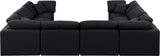 Indulge - Linen 8 Piece Modular Cloud Sectional Sofa