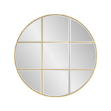 Round Deco Diamond Mirror