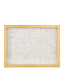 Casey Mother of Pearl Tray Set of 2