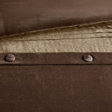 Lodge Cabin Microsuede 7-Piece Comforter Set, Brown
