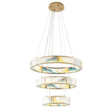 Boeseman's Colorful Chandelier // 3 Tiers, Round