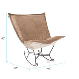 Puff Rocker Ottoman Pana Sand/Natural
