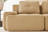 CORDELIA 82" Loveseat with 1 Ottoman