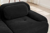 MIA 117'' 3-Seater Sofa with 2 Ottomans