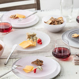 La Jolla White Dinner Plate 10.5"