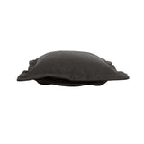 Puff Ottoman Cushion Sterling Charcoal -Cushion and Cover Only