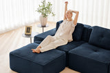 CORDELIA 116" 4-Seater Sectional with 1 Ottoman
