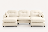 MOLLY 107" 3 Seater with 2 Ottomans