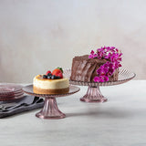 Archie Pink Mini Cake and Cupcake Stand 8.25"