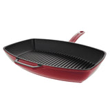 Chasseur French Enameled Cast Iron Grill Pan 12-inch
