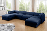 HARMONY 142" 4-Seater Sofa with 2 Ottomans