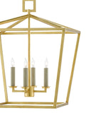 Denison Medium Gold Lantern