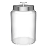 Kook 4 Qt Glass Pantry Canisters, Set of 2