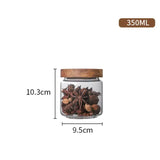 Glass Kitchen Storage Jar Food Container