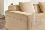 MARTHA 153" 4-Seater Sofa with 2 Ottomans