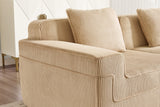MARTHA 153" 4-Seater Sofa with 1 Ottoman
