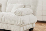 CLOUDIES 134" 3 Seater Sofa with 1 Ottoman