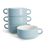 Kook Ceramic Soup Crocks 18 oz, Set of 4