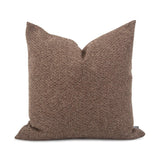 24 x 24 Pillow Panama Chocolate - Down Alternative Insert