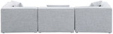Cube - Linen Modular 3 Seat Sofa
