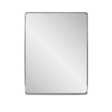 Steele Polished Silver Mirror