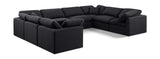 Indulge - Linen 8 Piece Modular Cloud Sectional Sofa