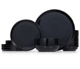 Kook 12-Piece Ceramic Dinnerware Set for 4
