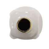 Christana Concaved Ceramic Vase- Tall