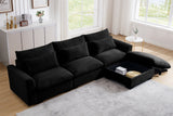 PERTH 122" 3-Seater Sofa with 1 ottoman
