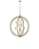 Aphrodite Gold Orb Chandelier