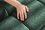 CHARLOTTE 78" 2-Seater Sofa with 1 Ottoman