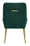 Maxine Dining Chair Green & Gold