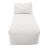 Outdoor Pouf Lounge Cover- Seascape Natural
