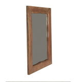 Aspen 43" Mirror Frame in Smoked Acacia