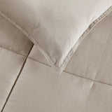 300 Tc Cotton Shell Luxury Down Alternative Comforter, Tan