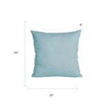 20 x 20 Pillow Sterling Breeze - Down Insert
