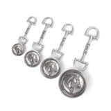Blue Stallion Equestrian Zinc Measuring Spoons