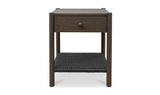 Millie Nightstand Dark Brown