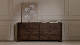 Gibson 6 Drawer Dresser Dark Brown